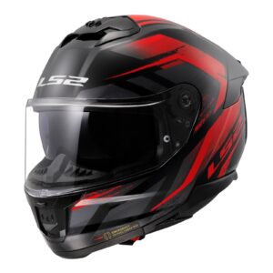 LS2 FF808 Stream II Fury Road Helmet Black / Red - Image 1