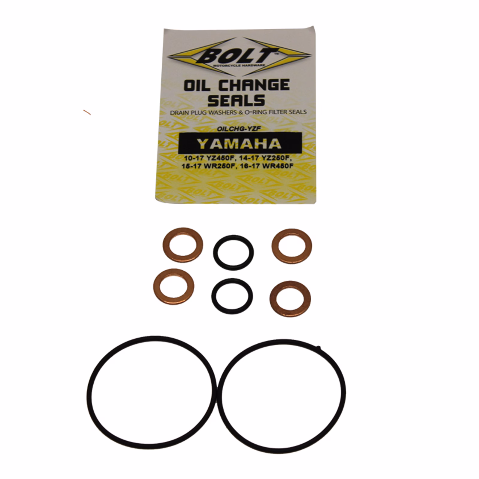 BOLT OIL CHANGE KIT YAM YZF/WRF - O-Rings/Crush washers - Image 1