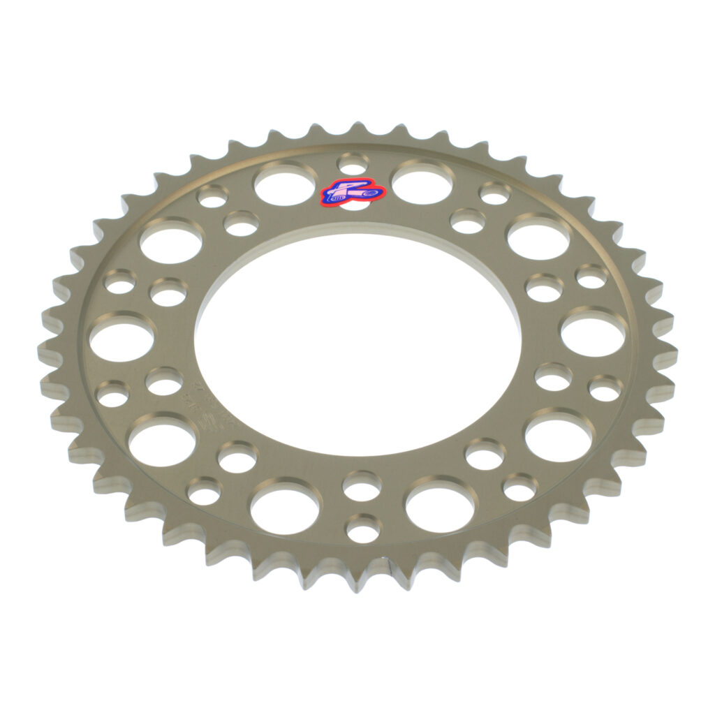 Renthal Sprocket Rear Silver 42T Alloy 7075 T6 Grooved Honda