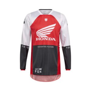Fox 180 Honda Motocross Jersey Fluro Red - Image 1