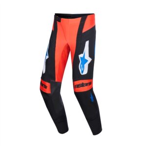 Alpinestars Techstar Knif Motocross Pants Orange/Black/UCLA Blue - Image 1