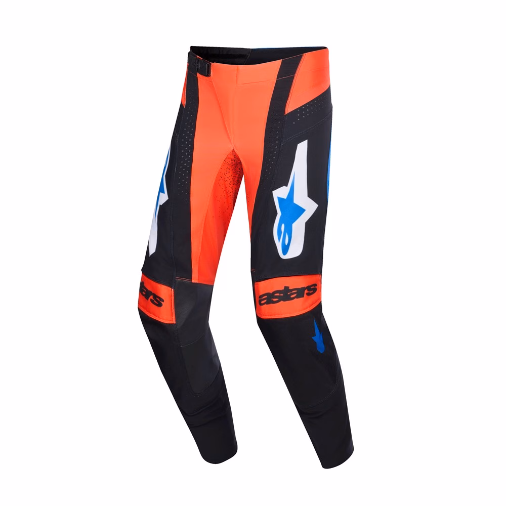 Alpinestars Techstar Knif Motocross Pants Orange/Black/UCLA Blue