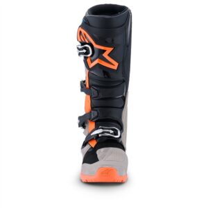 Alpinestars Tech-7 Enduro Boots Black/Warm Gray/Orange Fluoro - Image 4