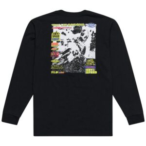 Troy Lee Designs Overload Long Sleeve Tee Black - Image 2