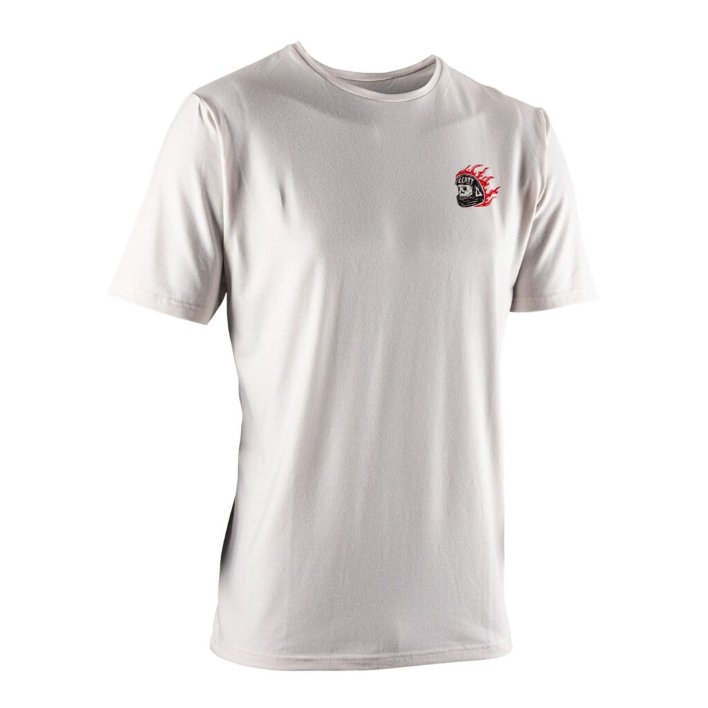 Leatt Core Tee Cream White