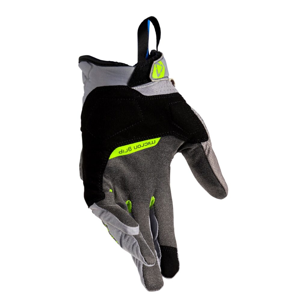 Leatt 5.5 ADV HydraDri Adventure Gloves (Short) Grey / Hi-Viz