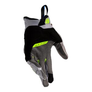 Leatt 5.5 ADV HydraDri Adventure Gloves (Short) Grey / Hi-Viz - Image 3