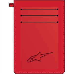 Alpinestars Ageless Credit Card Holder Red - Image 1