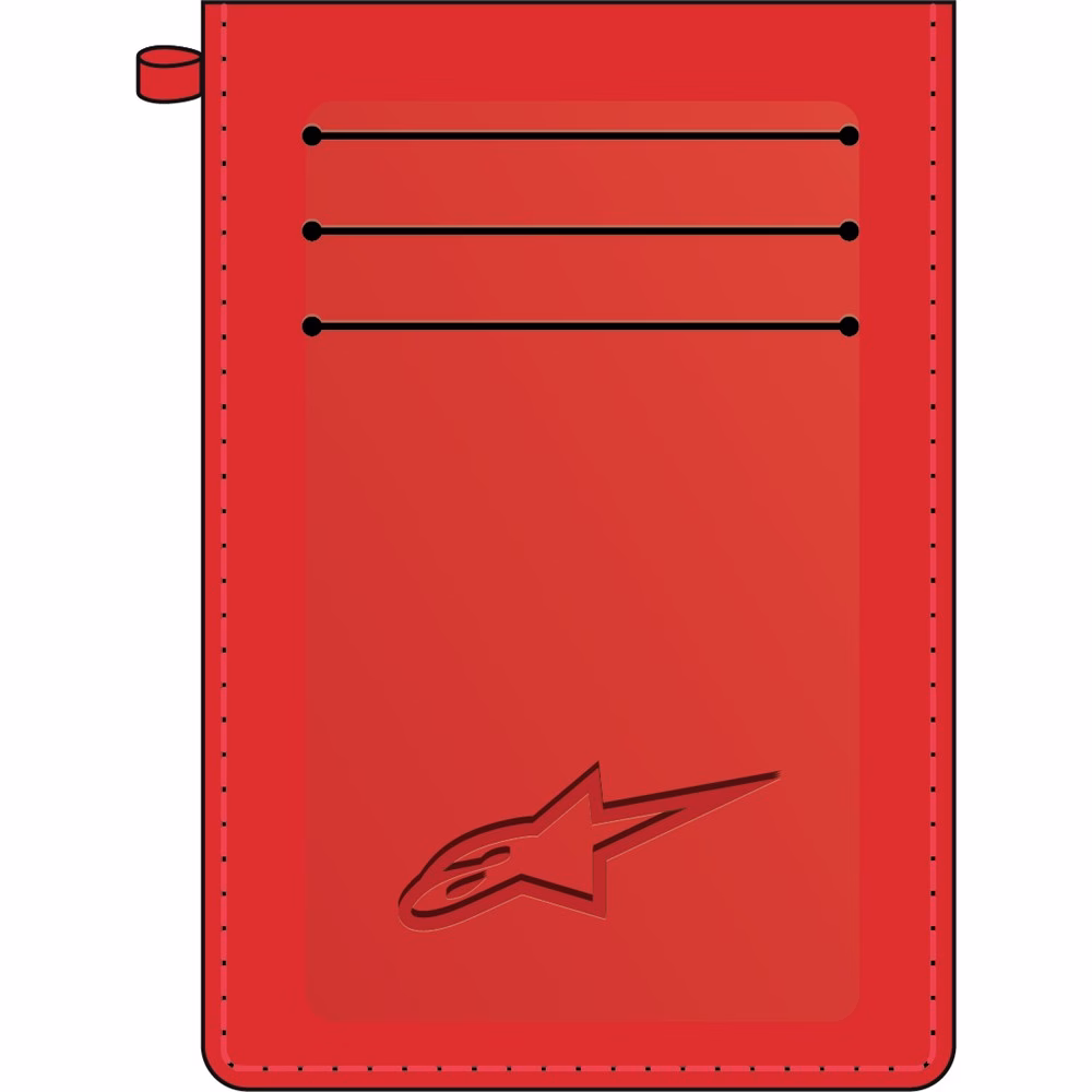 Alpinestars Ageless Credit Card Holder Red