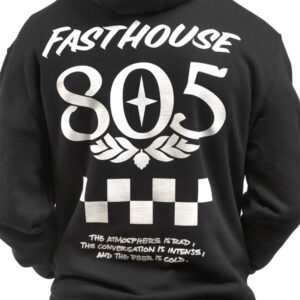 Fasthouse 805 Atmosphere Hooded Pullover, Black - Image 2