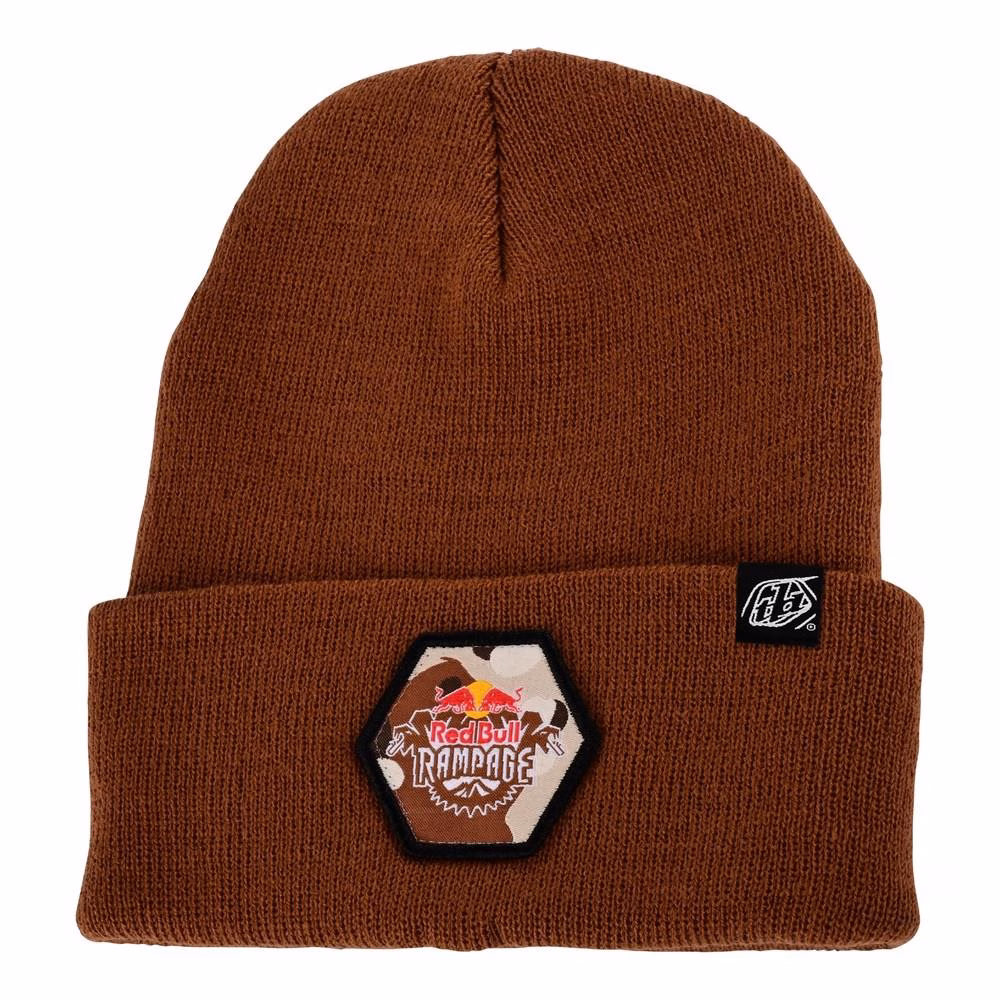 Troy Lee Designs Rampage Logo Beanie Brown