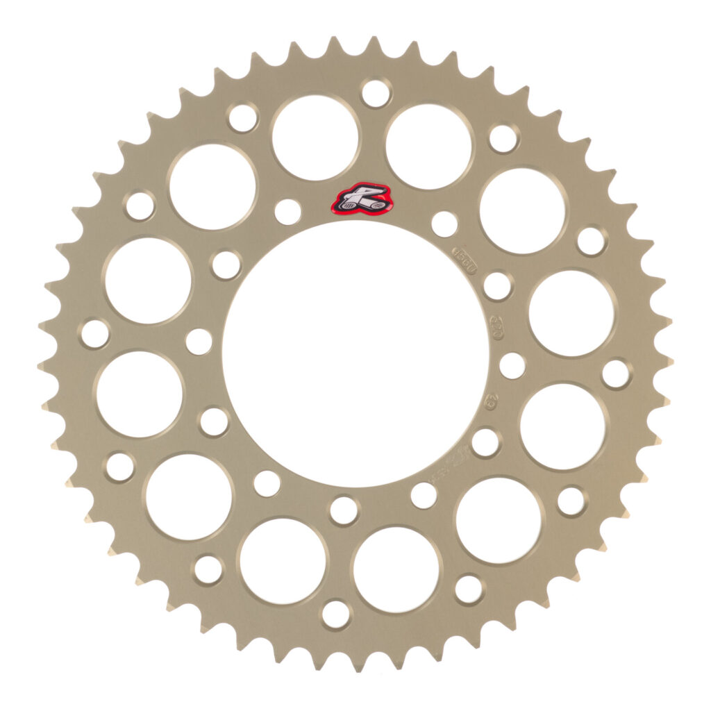 Renthal Sprocket Rear Hard Anodised 49T Grooved