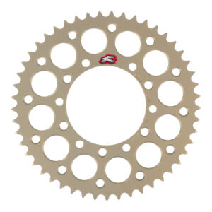 Renthal Sprocket Rear Hard Anodised 49T Grooved - Image 1