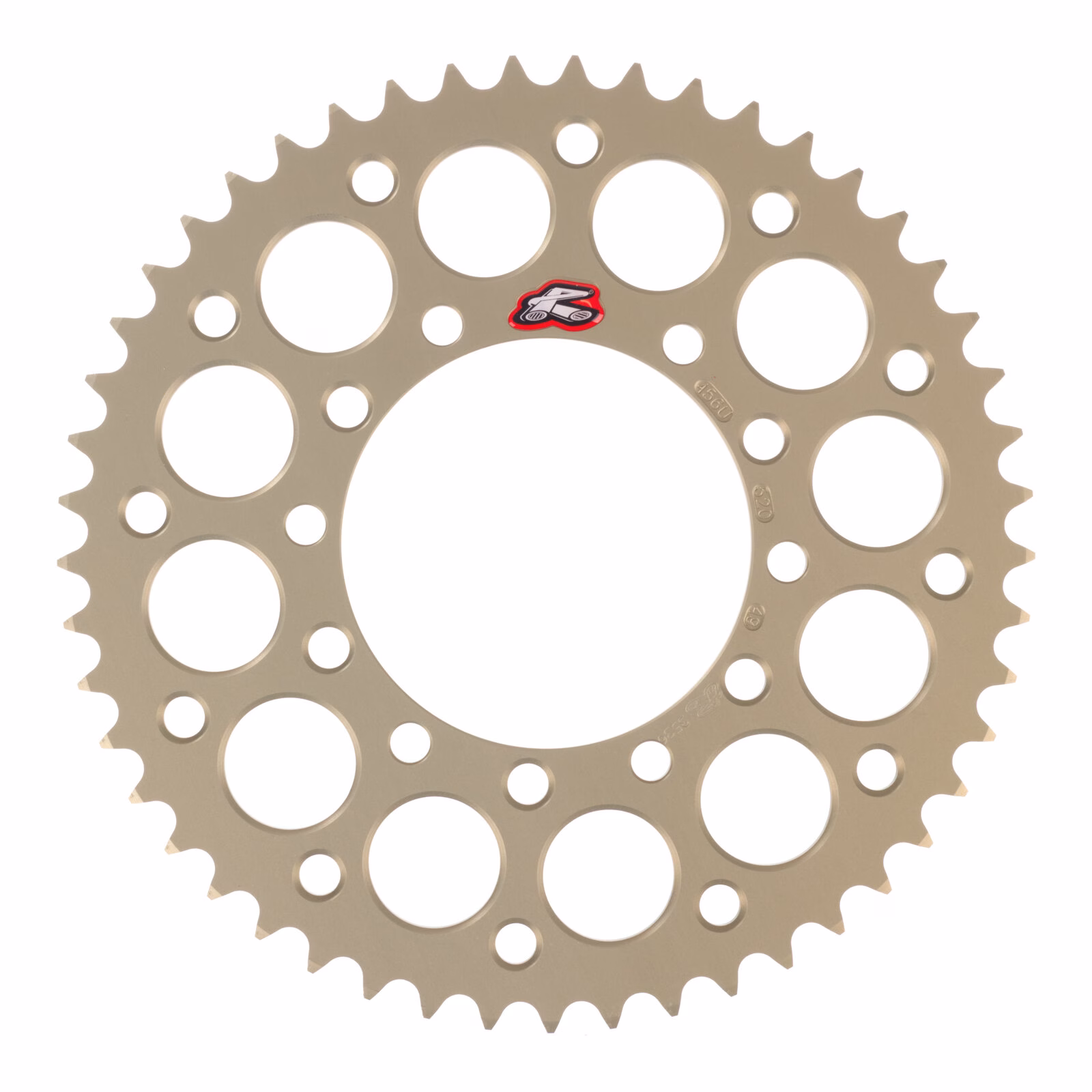 Renthal Sprocket Rear Hard Anodised 49T Grooved - Image 1