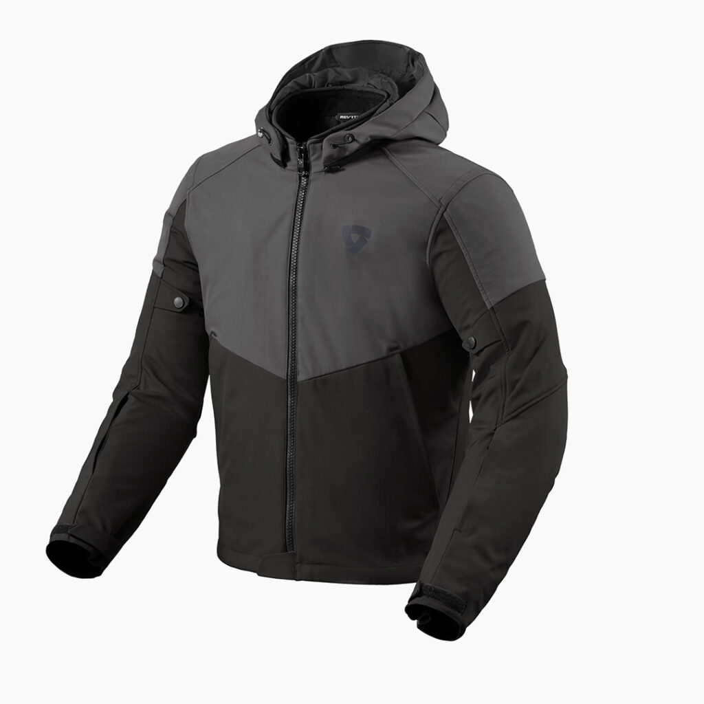 REV'IT! Afterburn H2O Road Jacket Black-Anthracite