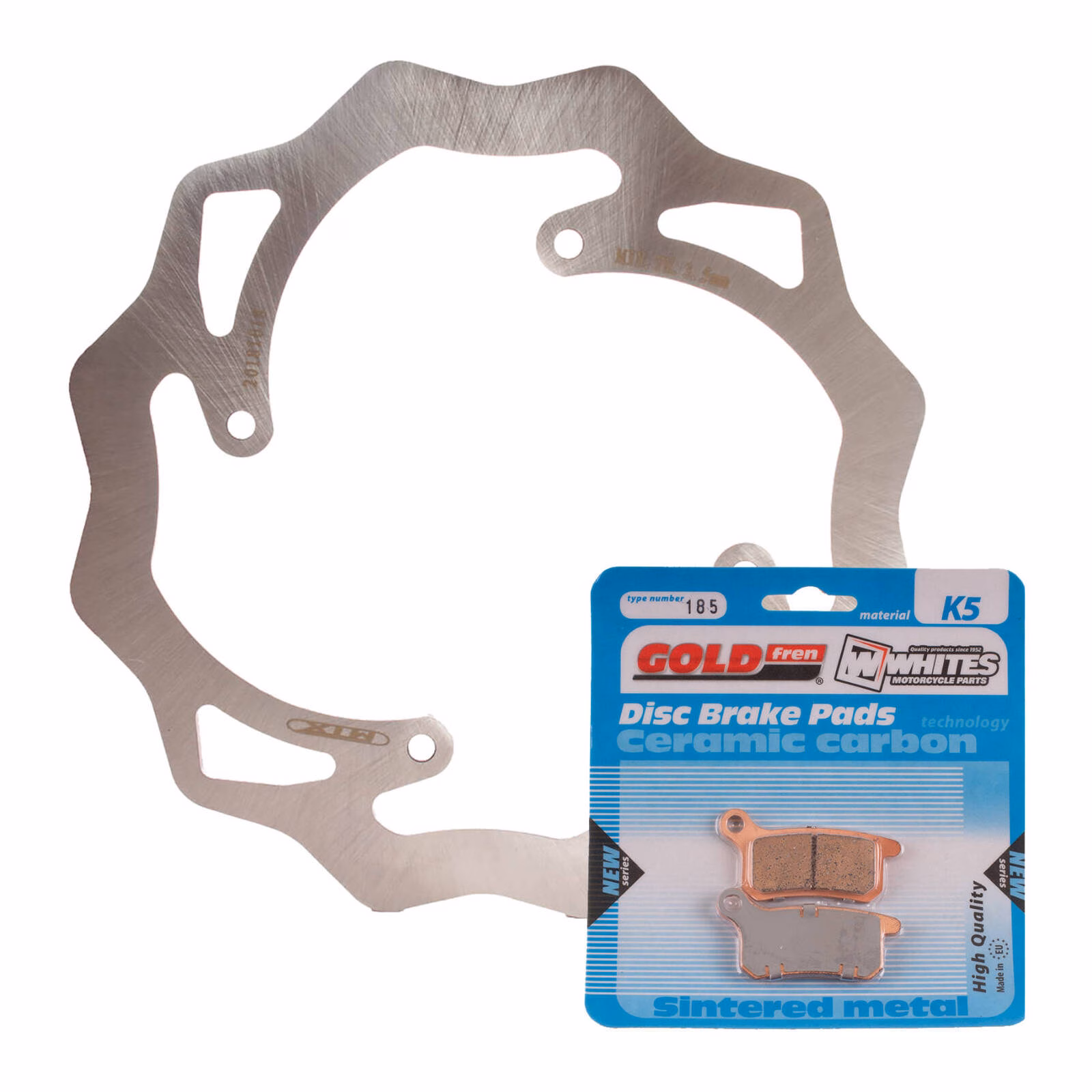 Brake Disc & Pad Rear Kit - KTM 85 SX '11-'20 - Wave - Image 1