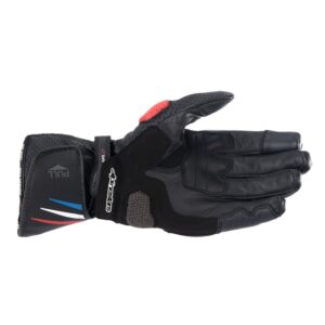 Alpinestars Honda SP-8 v3 Road Gloves Black/Bright Red/Blue - Image 2