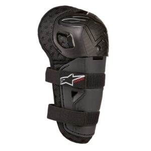 Alpinestars Bionic Action Kickstart Kids Knee Guard Black/Red - Image 1