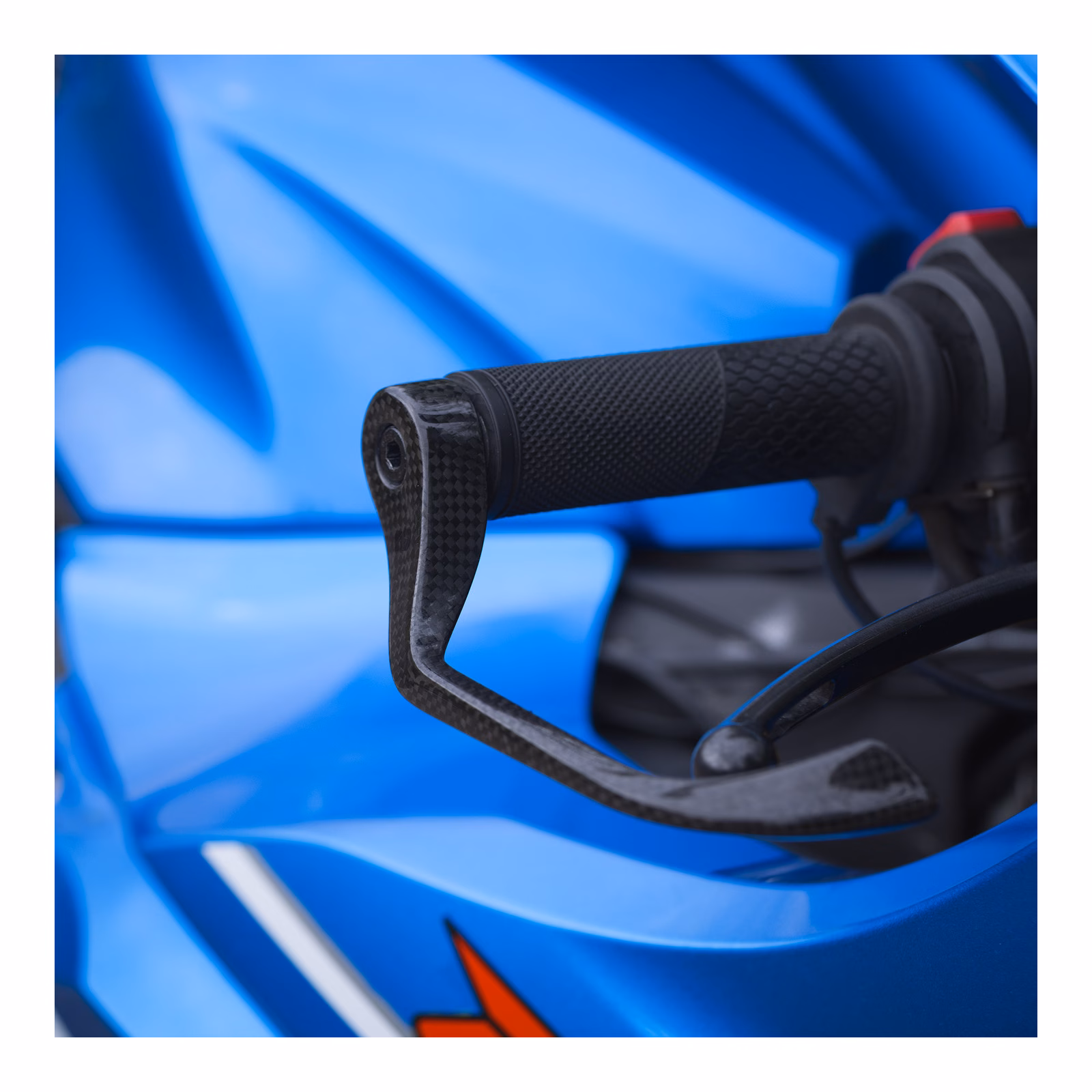 Oxford Carbon Lever Guard - Gloss - Image 3