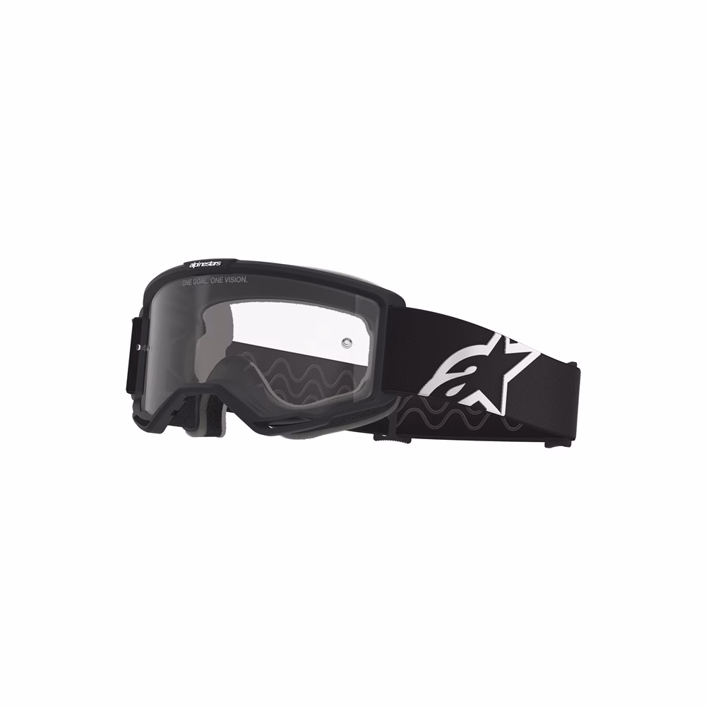 Alpinestars Vision 5 OTG Goggle Black/Grey - Clear Lens