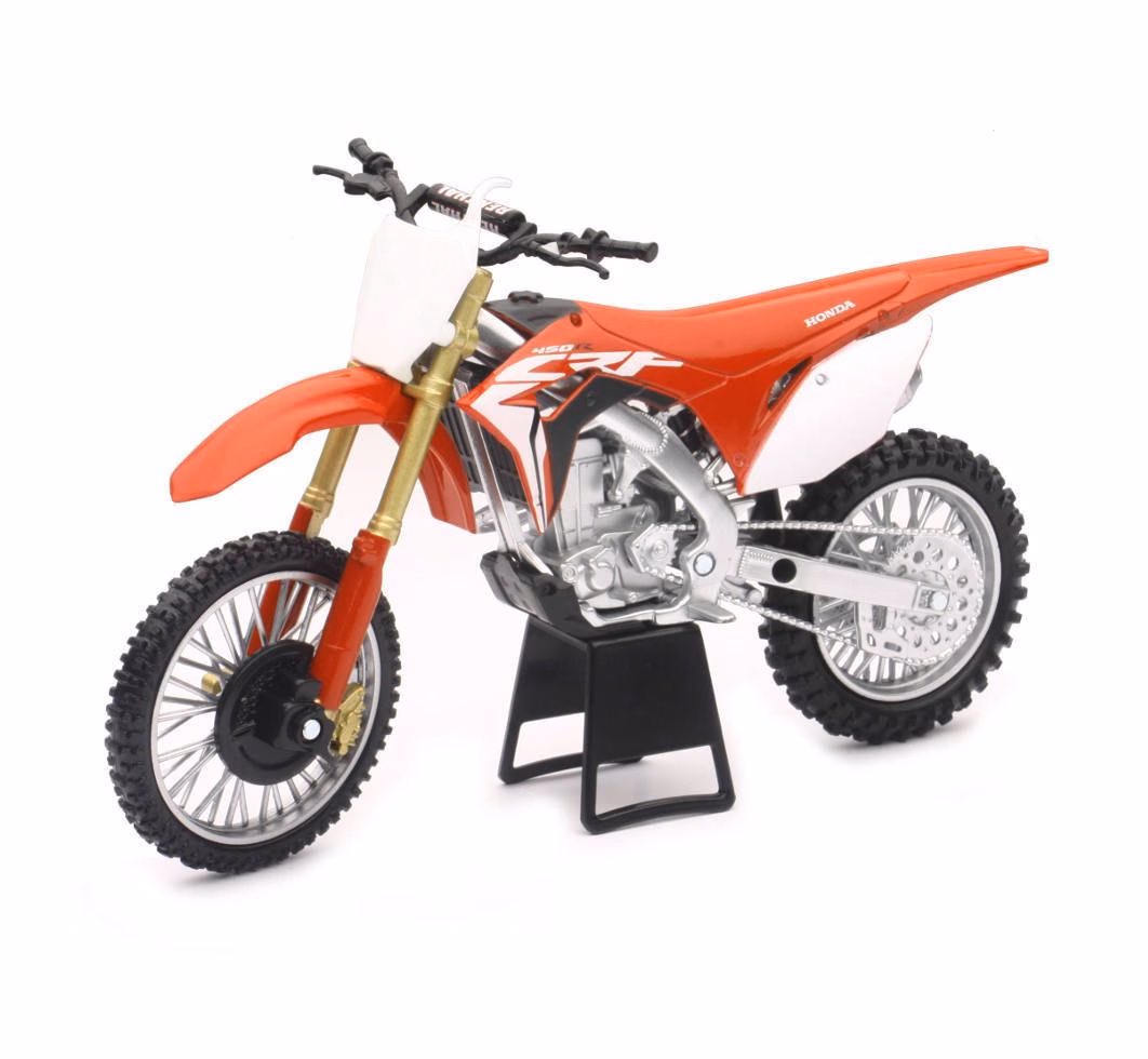 MODEL DIRT BIKE HONDA CRF450R 1:12 SCALE BY NEW RAY - Image 1