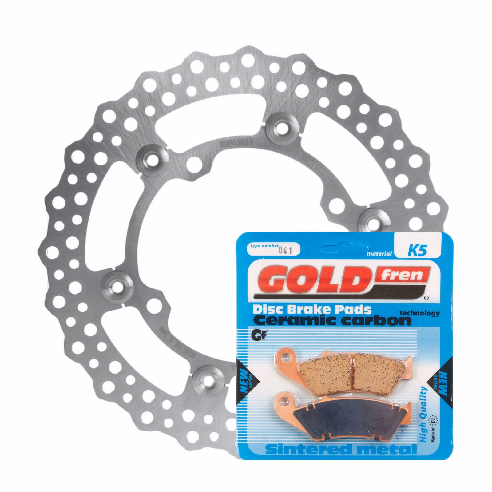 Brake Disc & Pad Front Kit - Kawasaki KX250 '06-'08 - Image 1