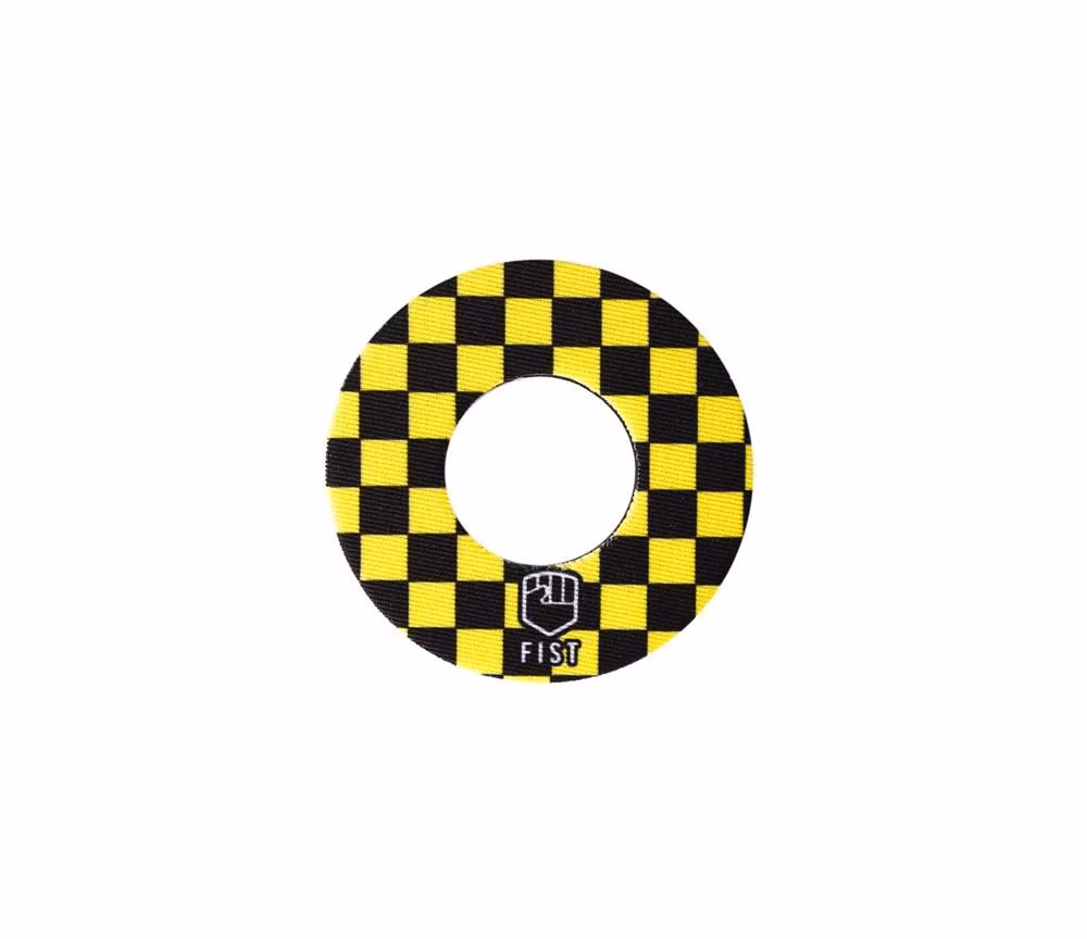 Fist Yella Check Grip Donuts