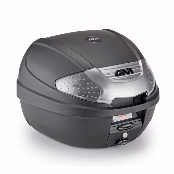 GIVI MONOLOCK TOP BOX 30LT BLACK TECH REFLECTORS