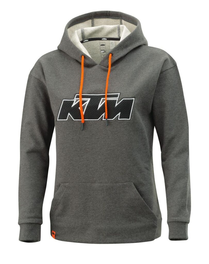 KTM Patch Hoodie Ladies Grey