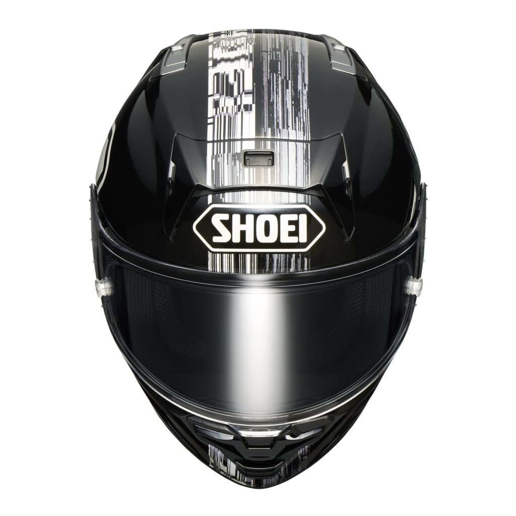 Shoei X-SPR Pro Cross Logo TC-5 Road Helmet Black / White