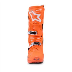 Alpinestars Tech-10 Supervented Motocross Boots Orange Fluoro/Black/White - Image 4