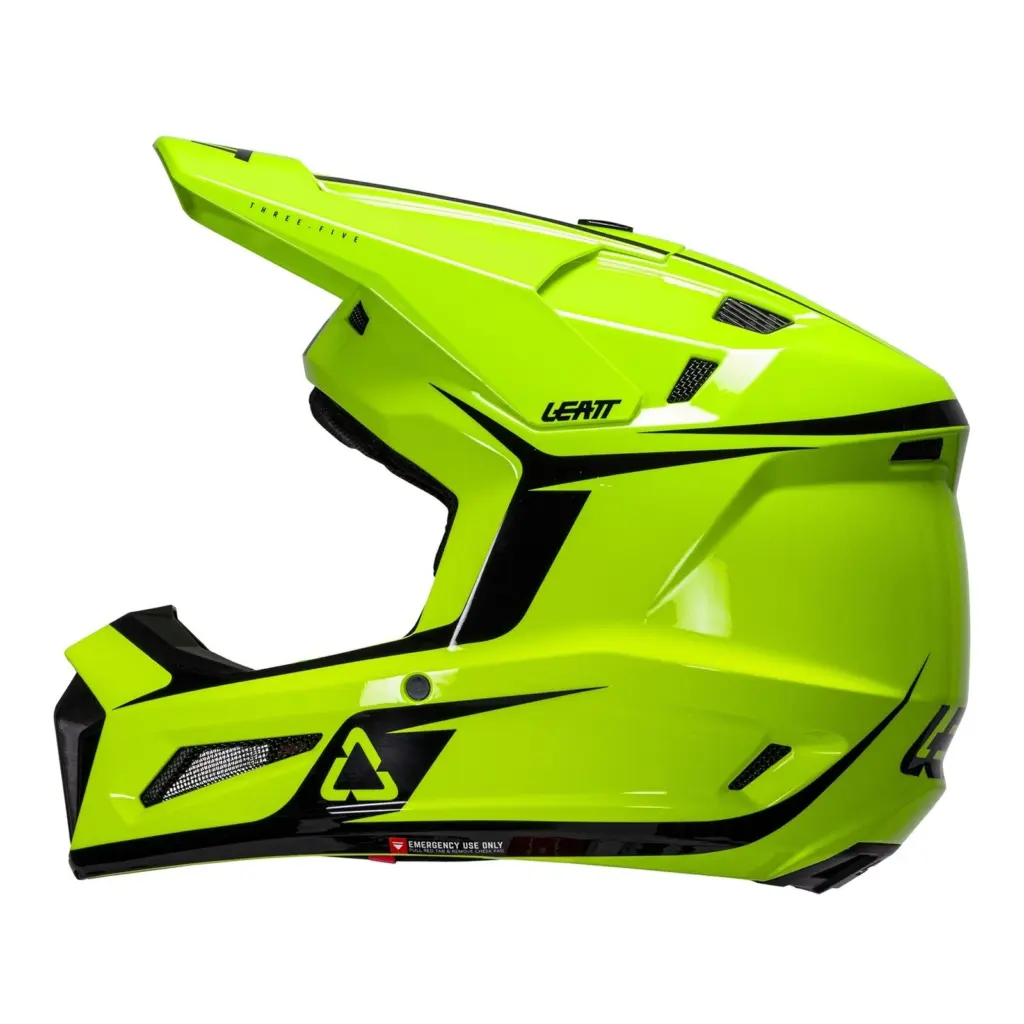 Leatt 3.5 Motocross Helmet Kit Neon Yellow