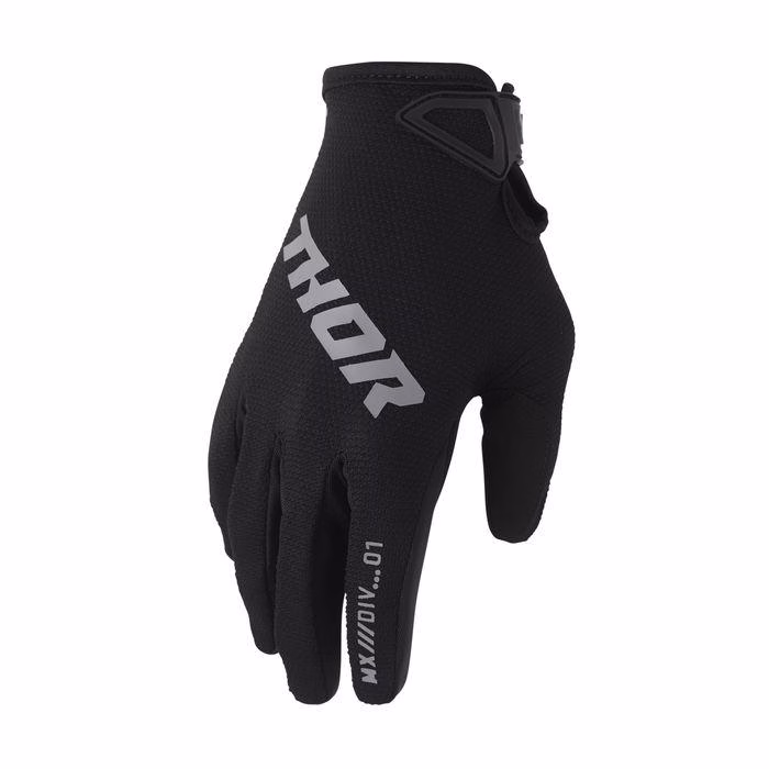 Thor MX Ridemode Static Motocross Gloves Youth Black