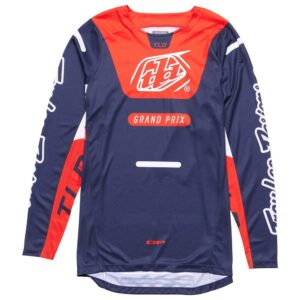 Troy Lee Designs GP Pro Blends Motocross Jersey Navy / Orange - Image 1