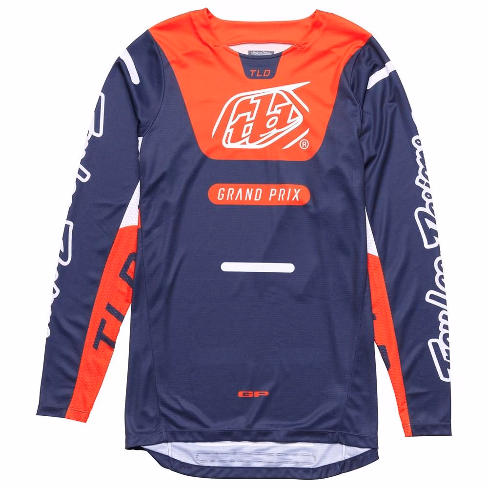 Troy Lee Designs GP Pro Blends Motocross Jersey Navy / Orange