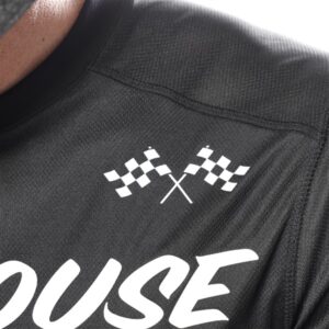 Fasthouse Carbon Method Motocross Jersey Black/Gray - Image 5