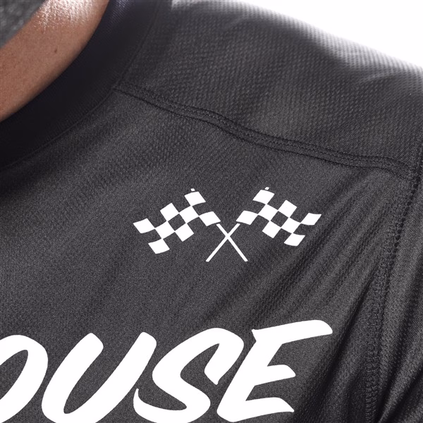 Fasthouse Carbon Method Motocross Jersey Black/Gray