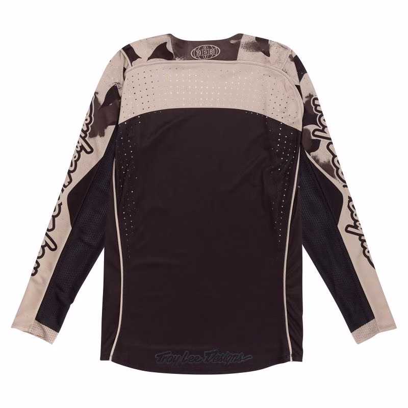 Troy Lee Designs SE Pro Blotted Motocross Jersey Phantom / Taupe