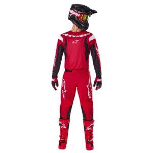 Alpinestars Fluid Haul Motocross Jersey Bright Red/Black - Image 3