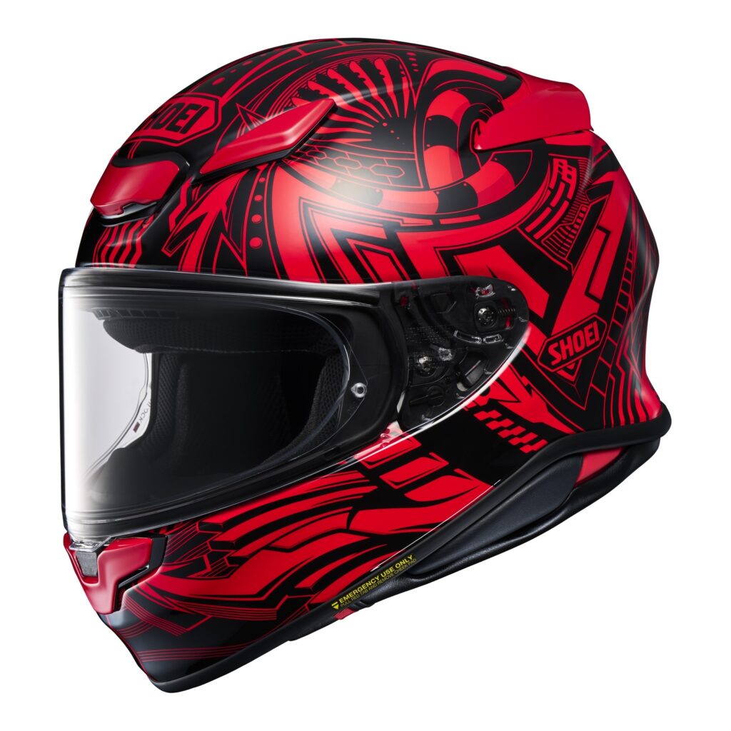 Shoei NXR2 Beaut TC-1 Road Helmet White / Black / Red
