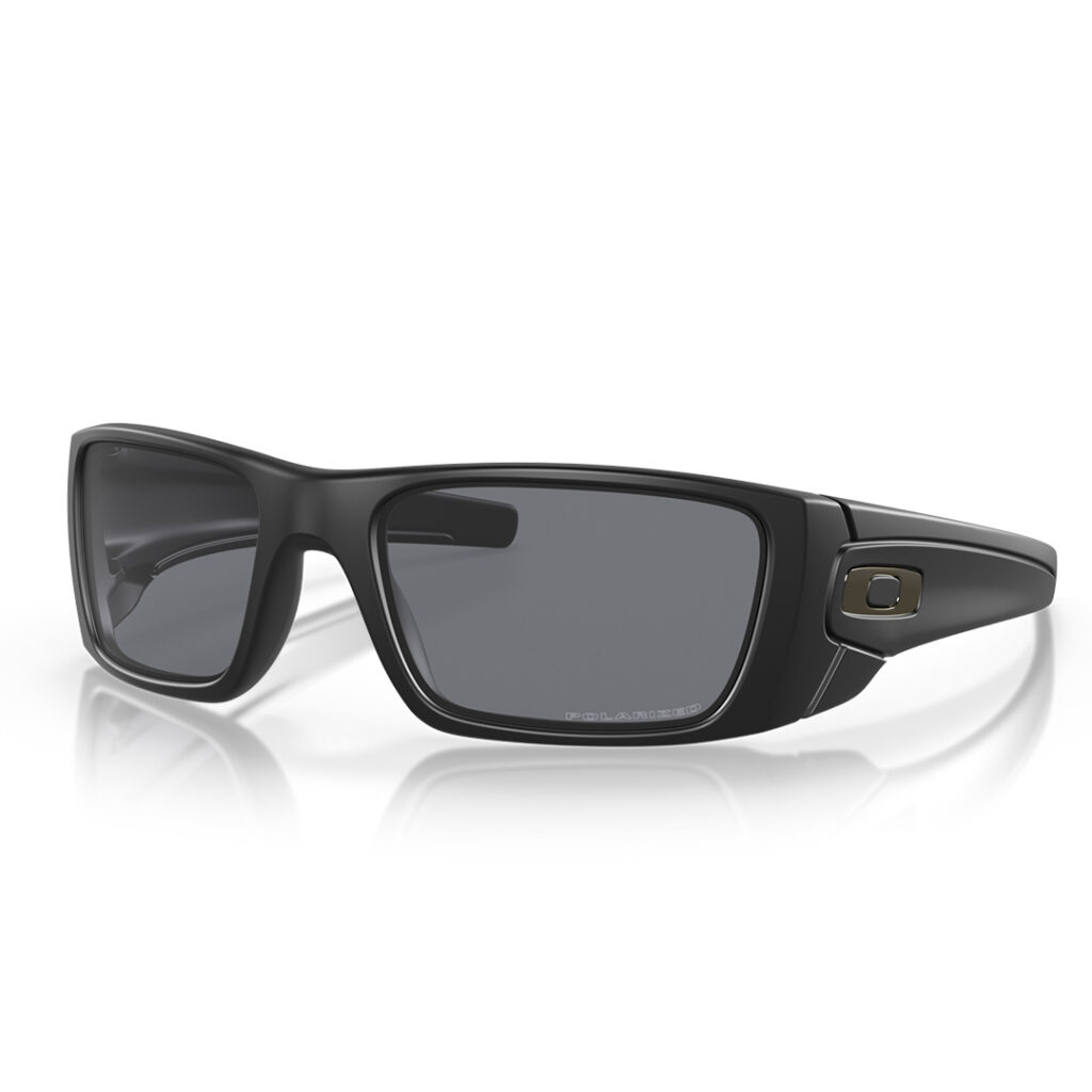 Oakley Fuel Cell Sunglasses Matte Black w/Grey Polarized Lens