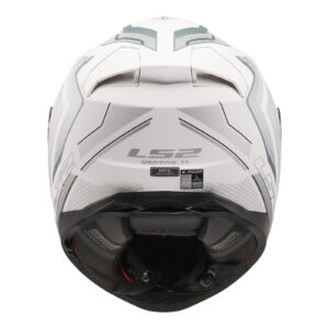 LS2 FF811 Vector II Alizer Road Helmet Matte White / Silver - Image 3