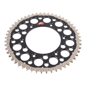 Renthal Sprocket Twinring Black 52T Bi-Metal Grooved - Image 2