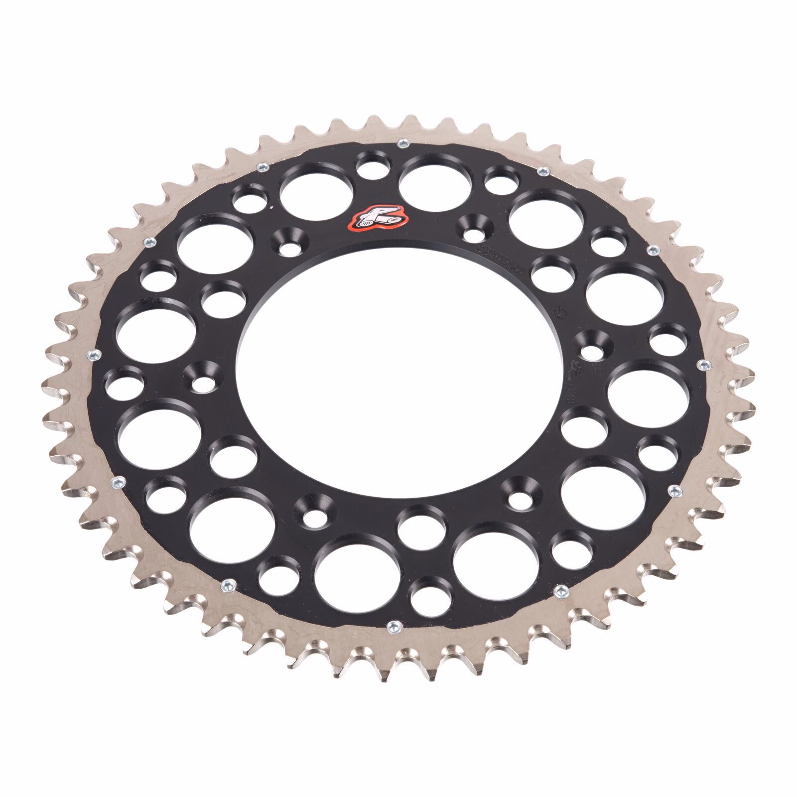 Renthal Sprocket Twinring Black 52T Bi-Metal Grooved - Image 2