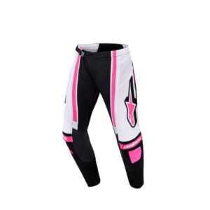 Alpinestars Stella Techstar Nomur Motocross Pants Ladies Black/White/Fuchsia - Image 1