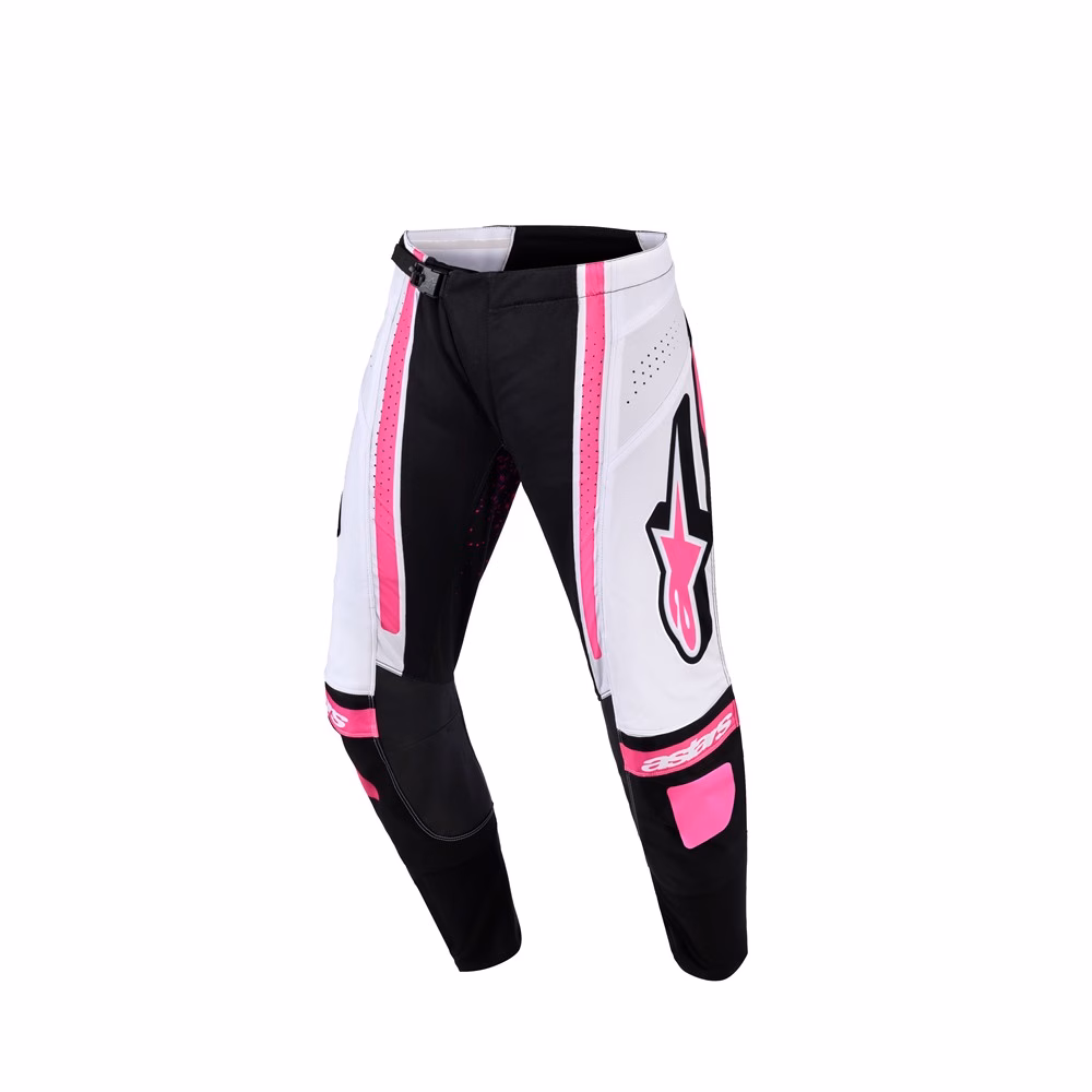 Alpinestars Stella Techstar Nomur Motocross Pants Ladies Black/White/Fuchsia