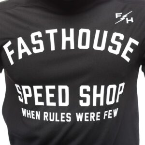 Fasthouse Carbon Eternal Motocross Jersey Black/Black - Image 3