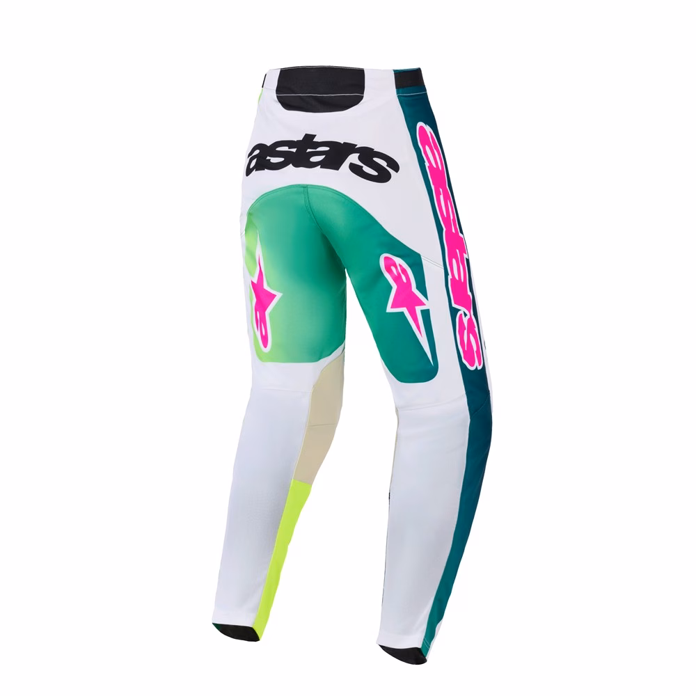 Alpinestars Racer Portl Motocross Pants Green/White/Black