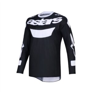 Alpinestars Racer Air Riway Motocross Jersey Black/White - Image 1