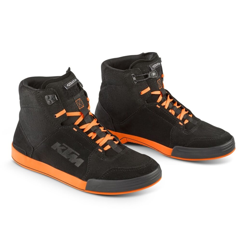 KTM Chrome Riding Shoes Orange/Black